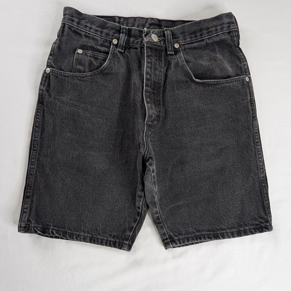 Wrangler Men's Black Denim Shorts